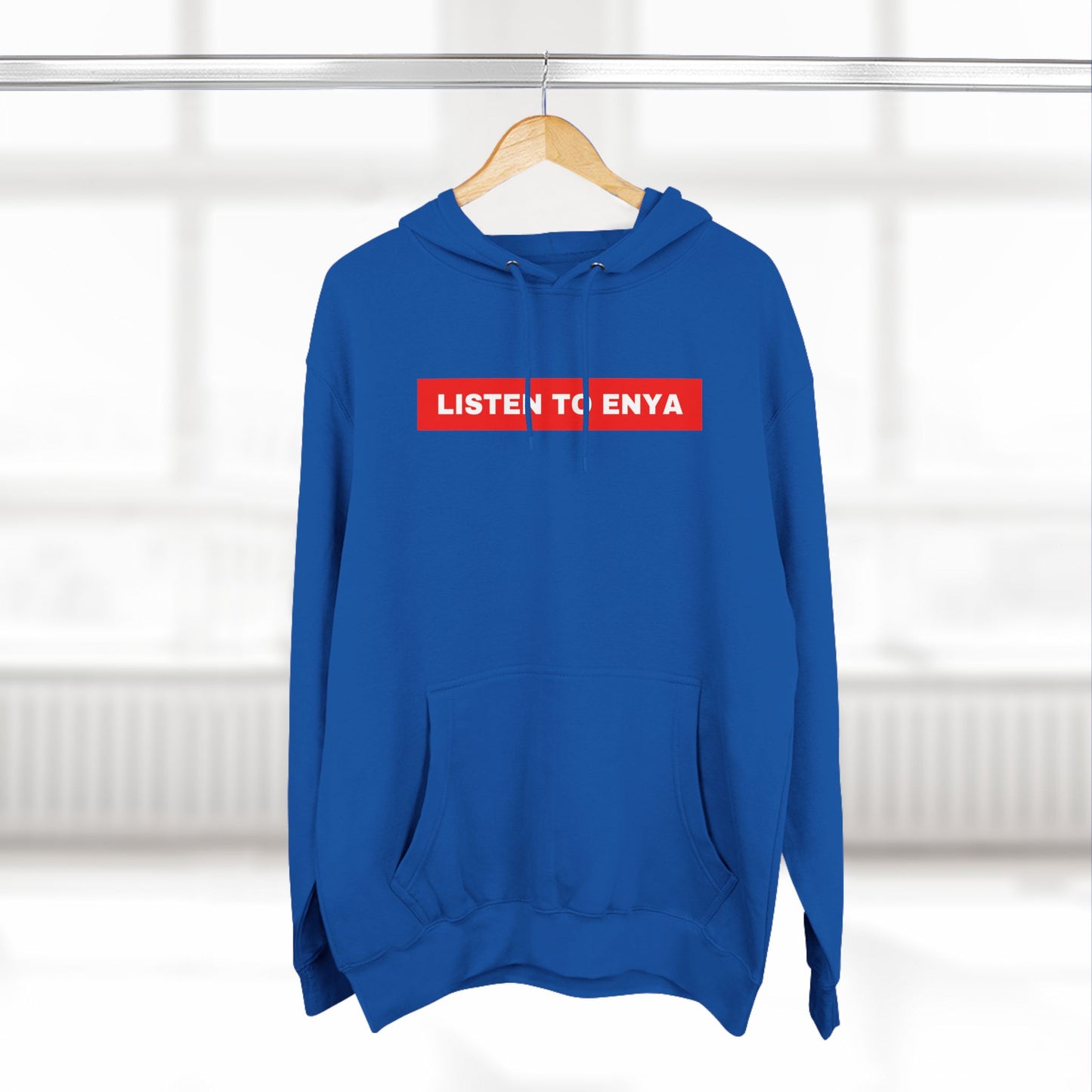 Listen to Enya Three-Panel Fleece Hoodie